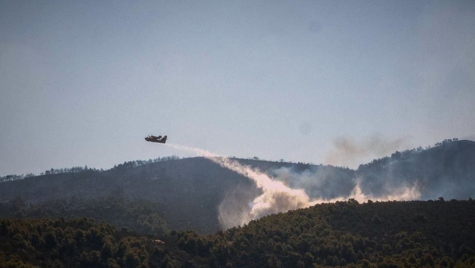 Φωτιά στην Εύβοια